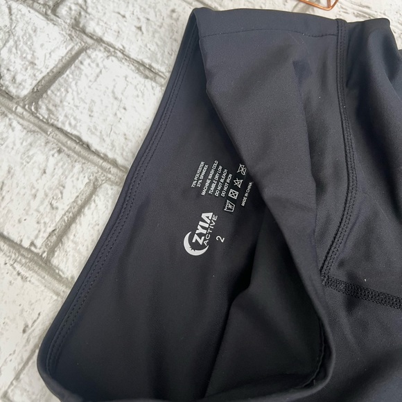 Zyia Bumble Bee Light n Tight Leggings - Sz 2 - Picture 4 of 5